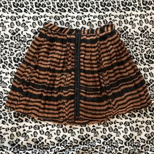 Dolce Vita Wild Print Flare Skirt